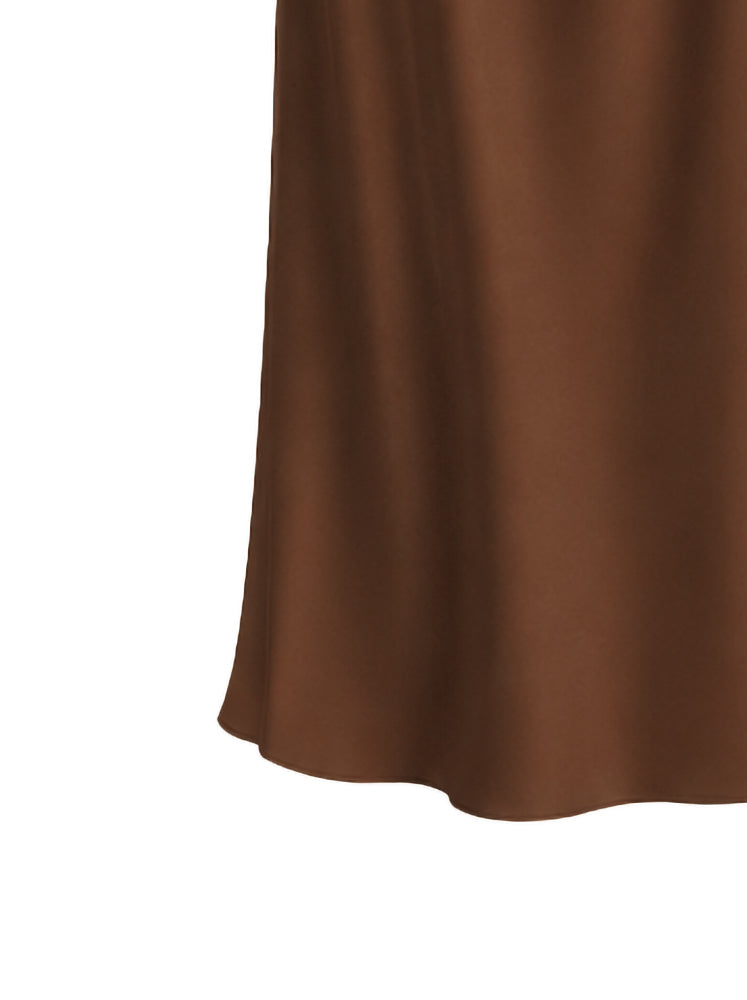 Abito lingerie con mantella