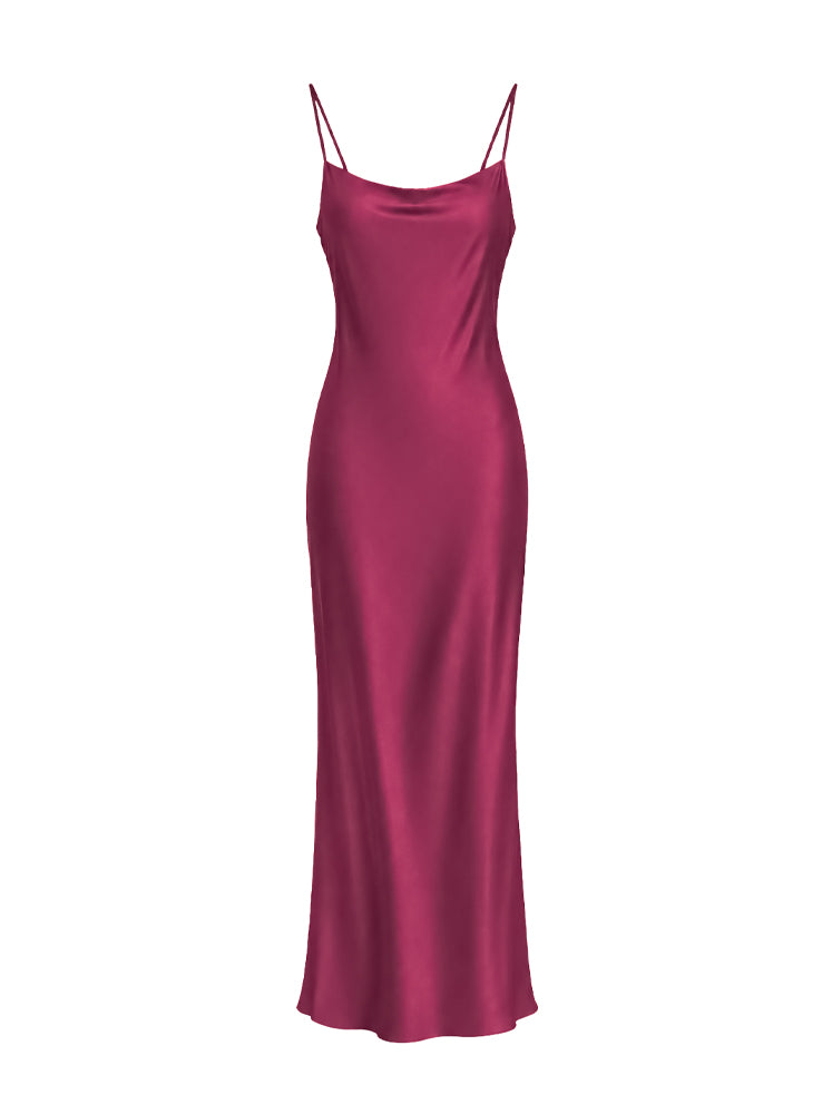 Abito lingerie con mantella