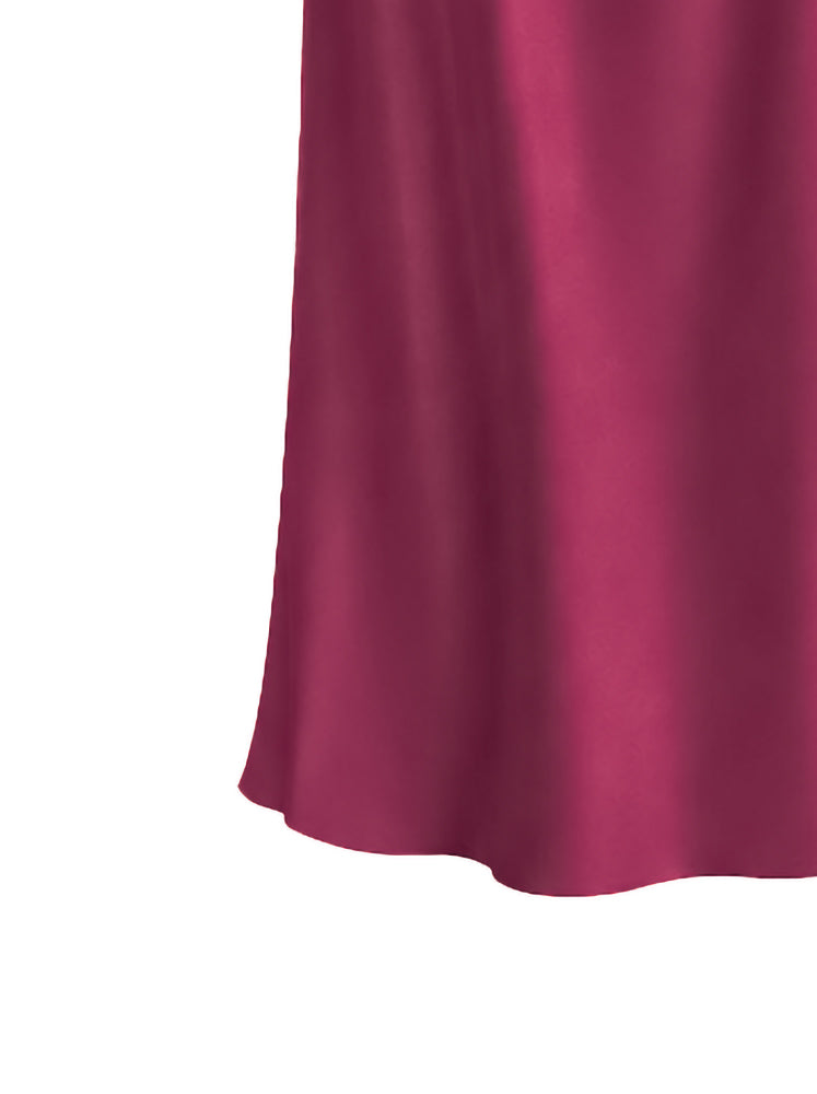 Abito lingerie con mantella