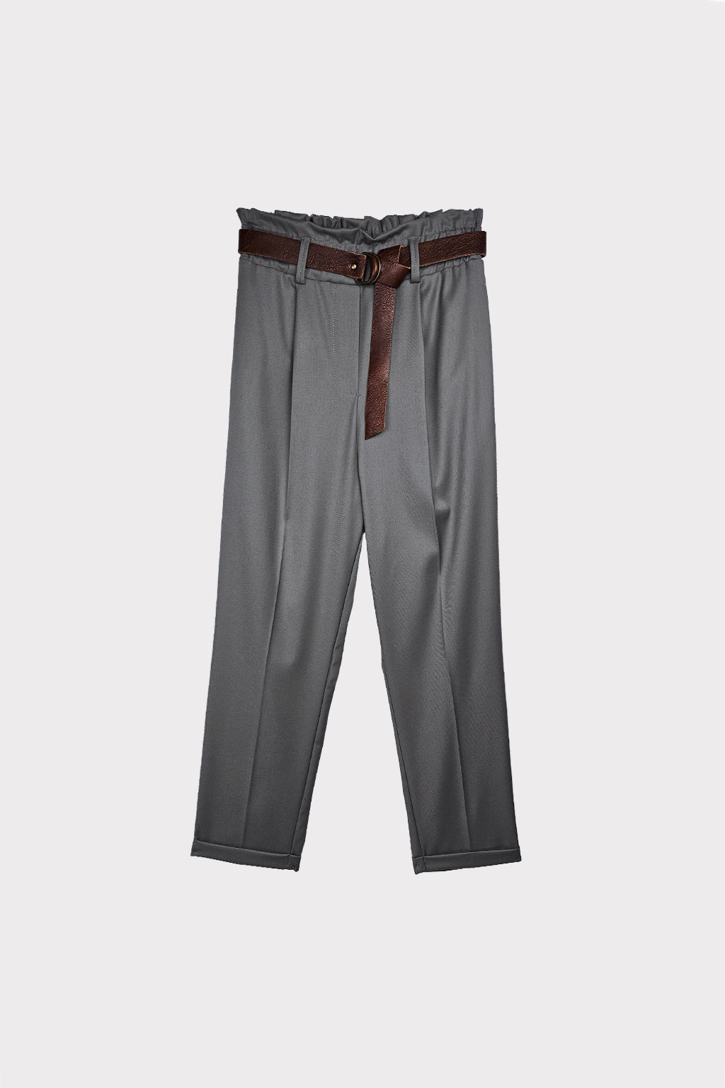 Pantalone caramella mano lana