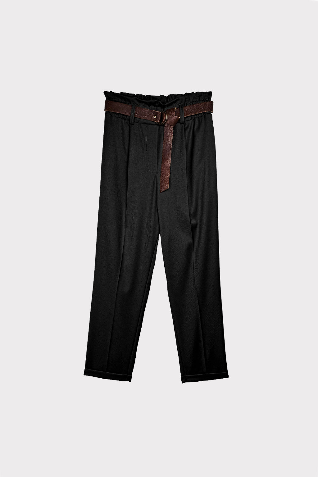 Pantalone caramella mano lana