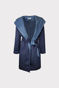 Cappotto bicolor