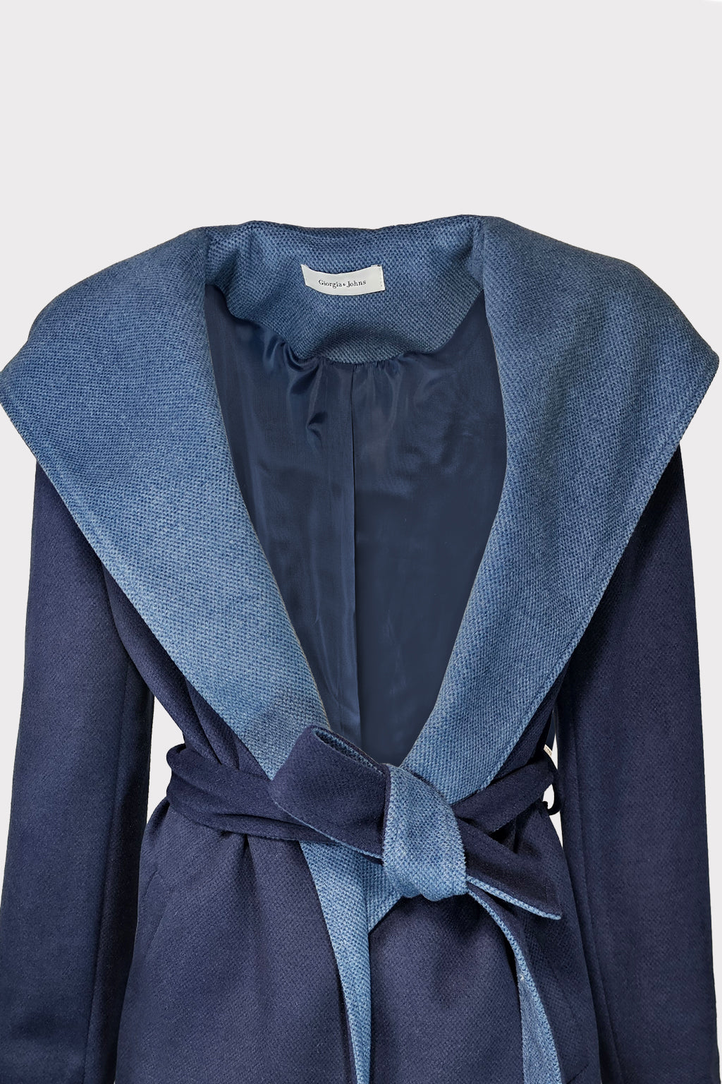 Cappotto bicolor