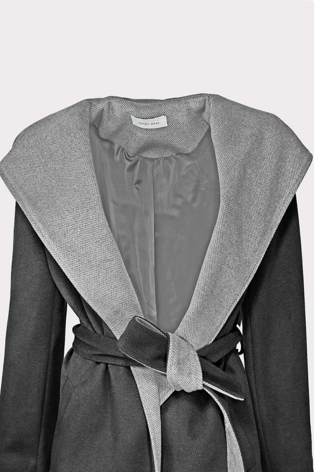 Cappotto bicolor