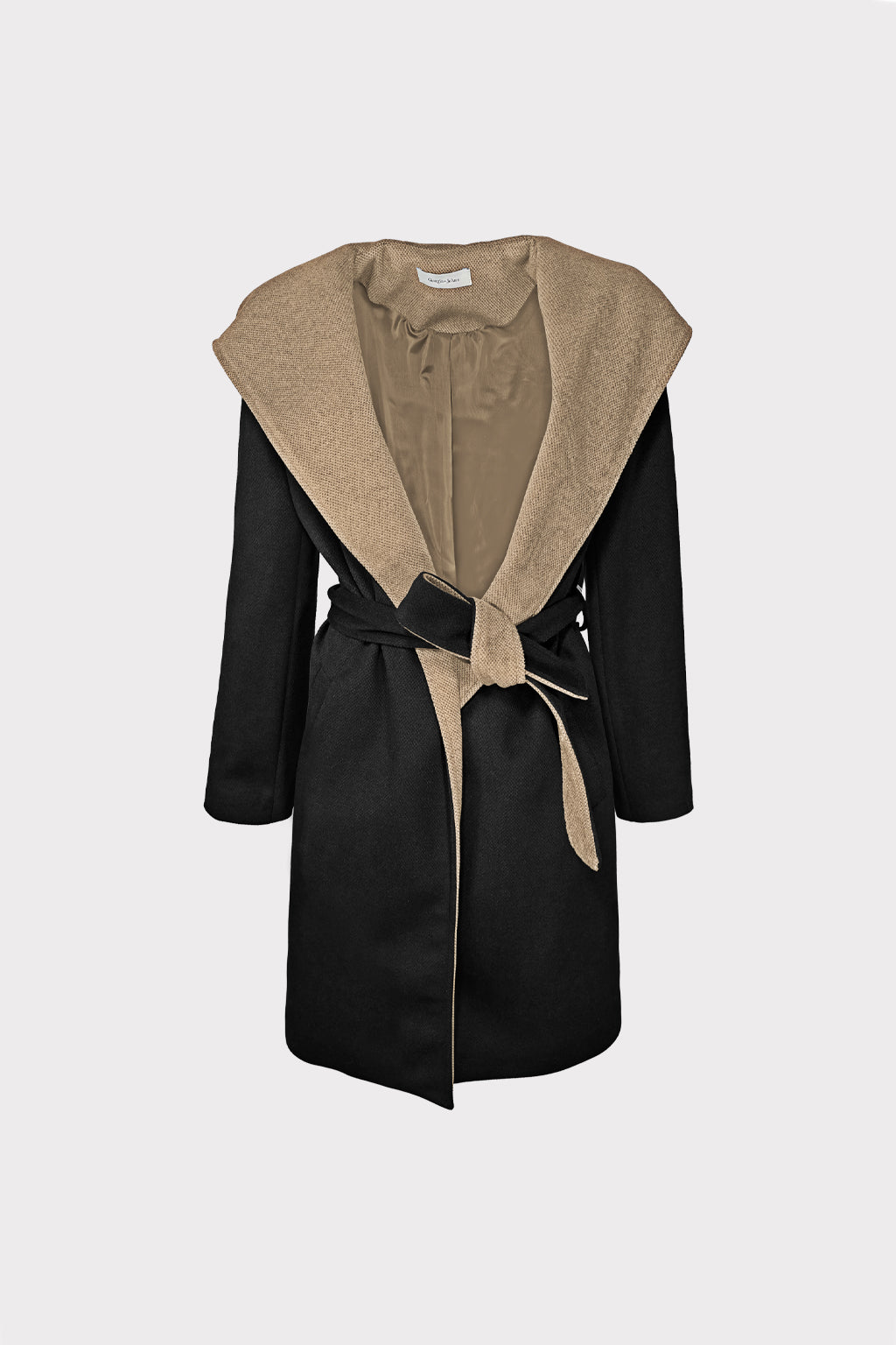 Cappotto bicolor