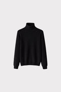 Maglia dolcevita misto angora