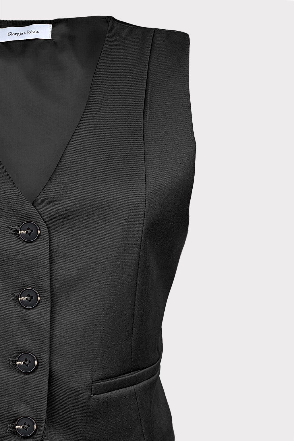 Gilet mano lana