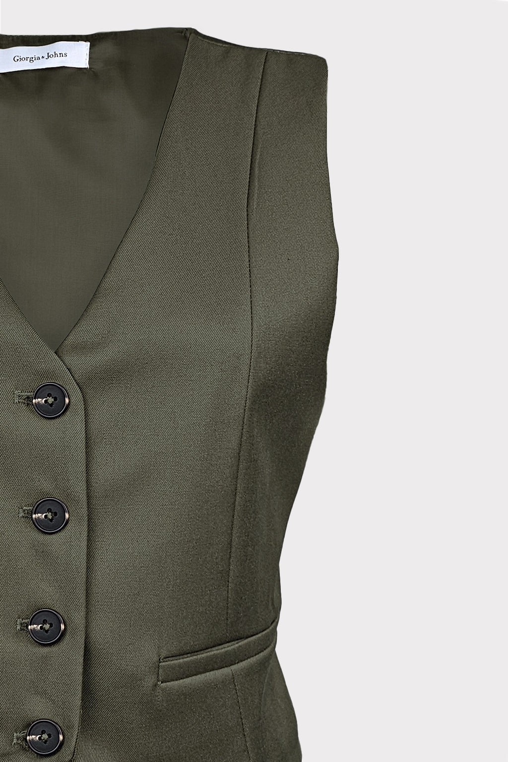 Gilet mano lana