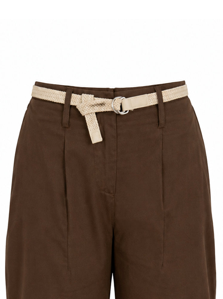 Pantaloni balloon con cintura