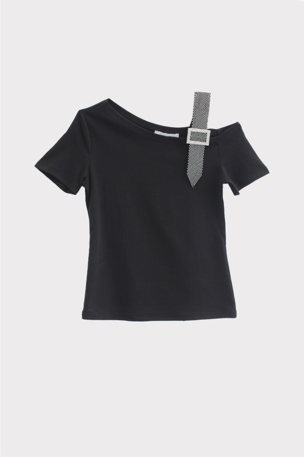 Maglia accessorio strass