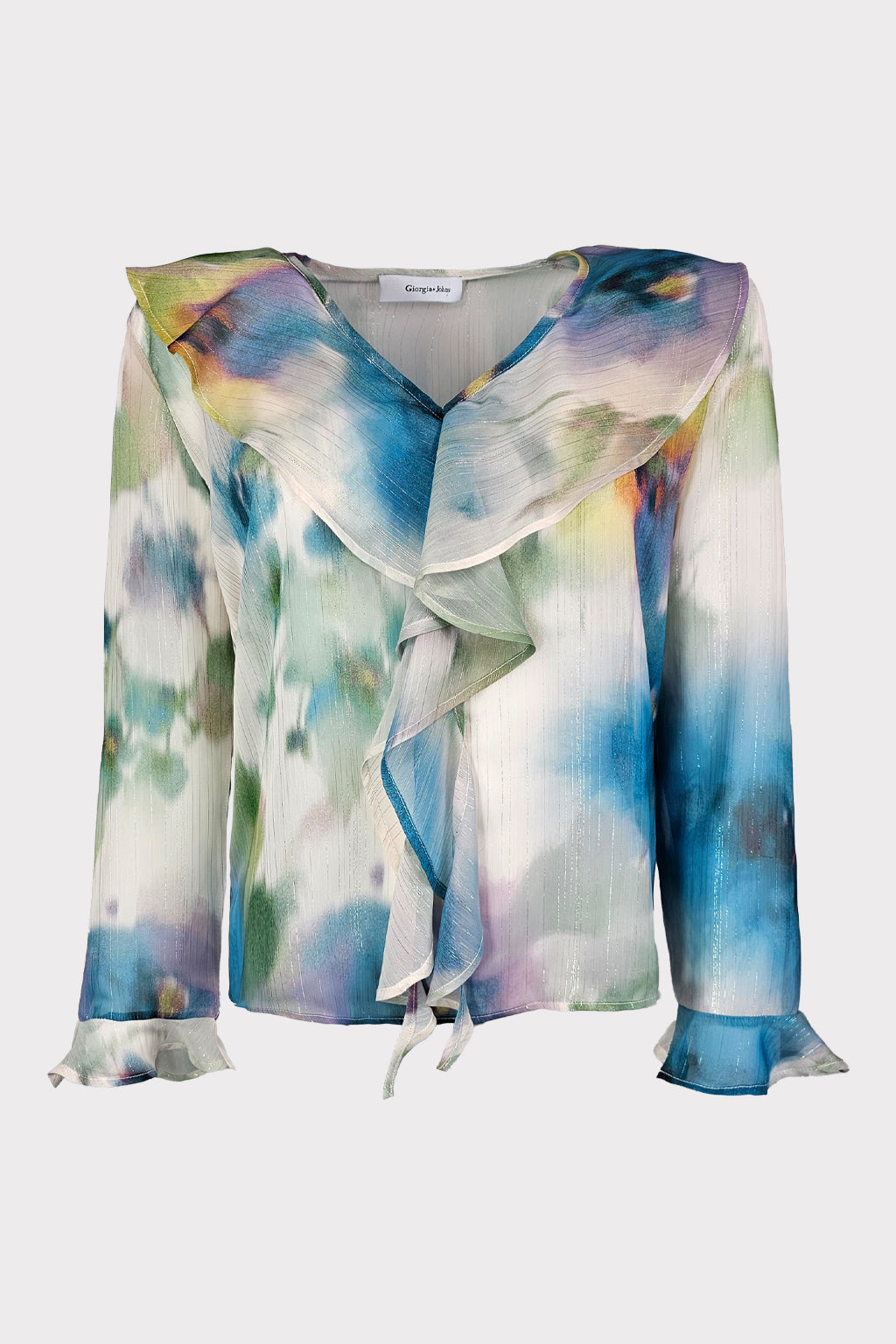 Blusa stampa acquerello