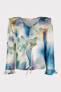 Blusa stampa acquerello