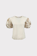 T-shirt maniche palloncino