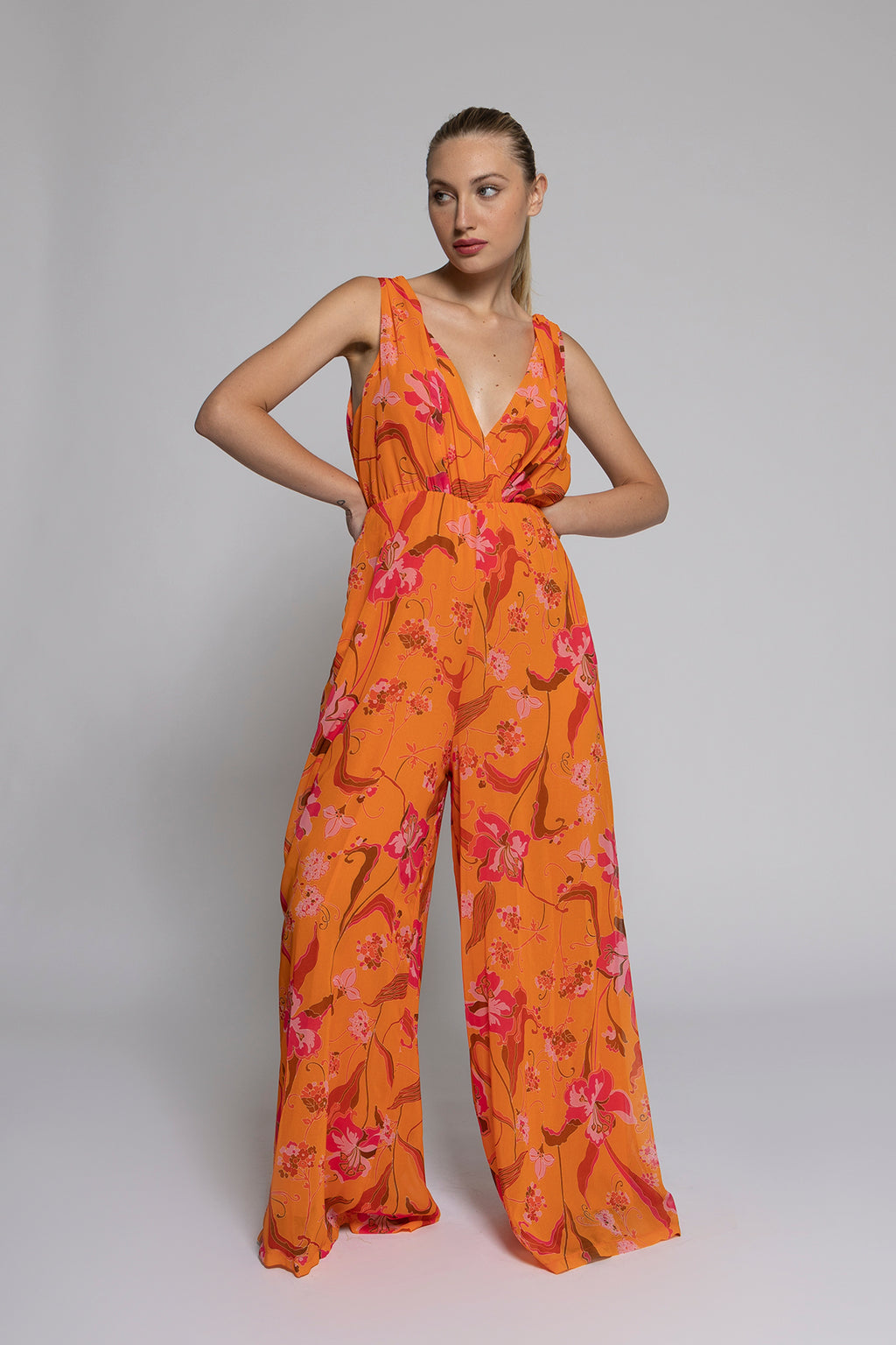 Tuta stampa fiori
