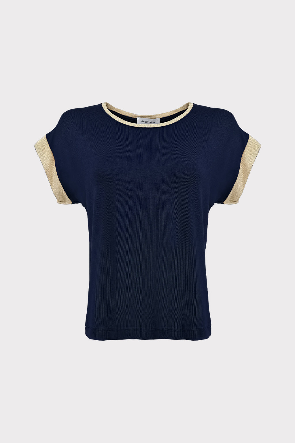 T-shirt girocollo lurex