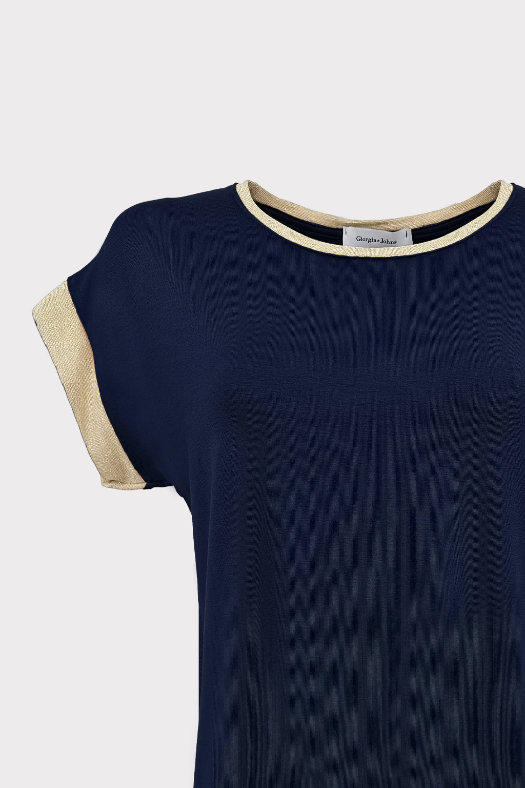 T-shirt girocollo lurex