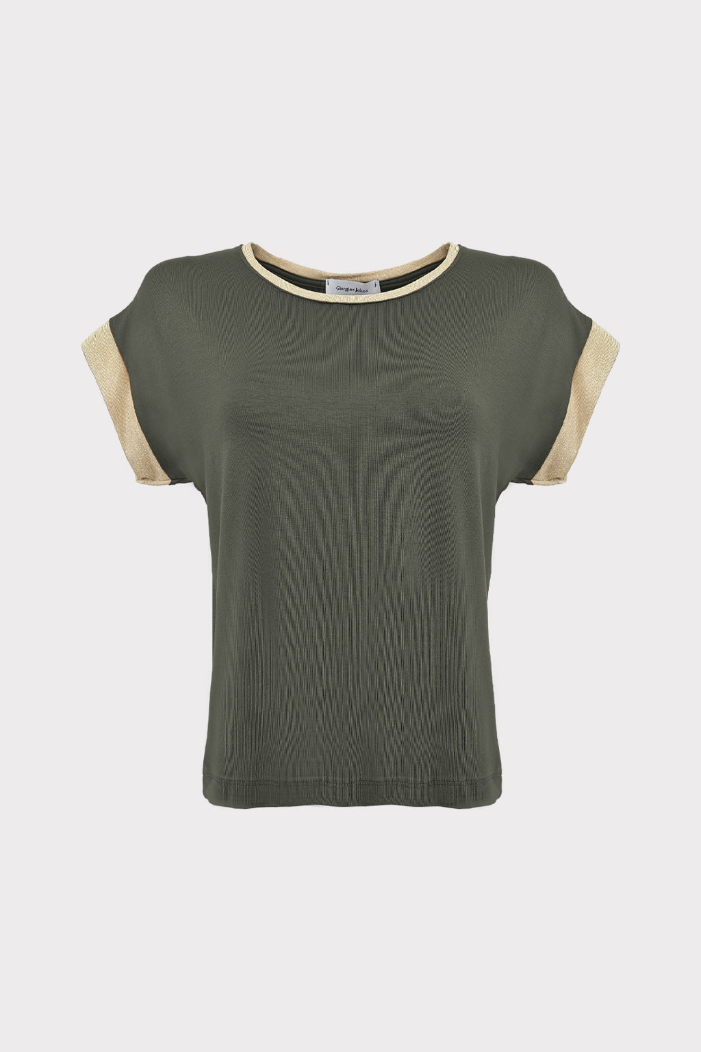 T-shirt girocollo lurex