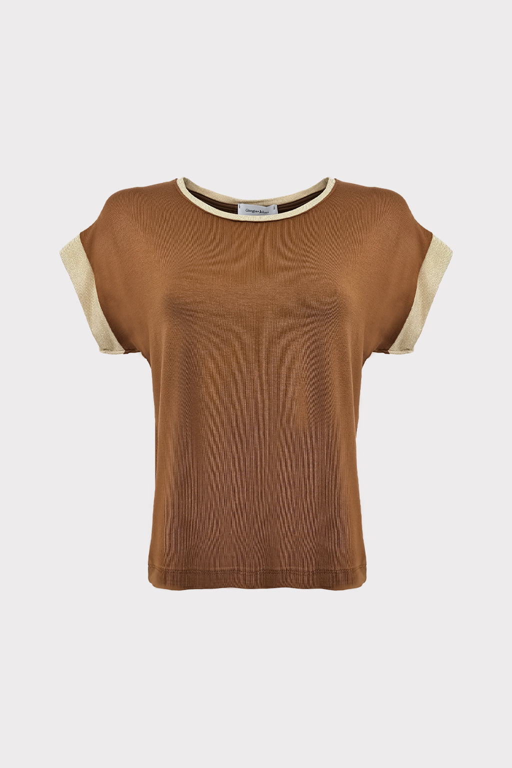 T-shirt girocollo lurex
