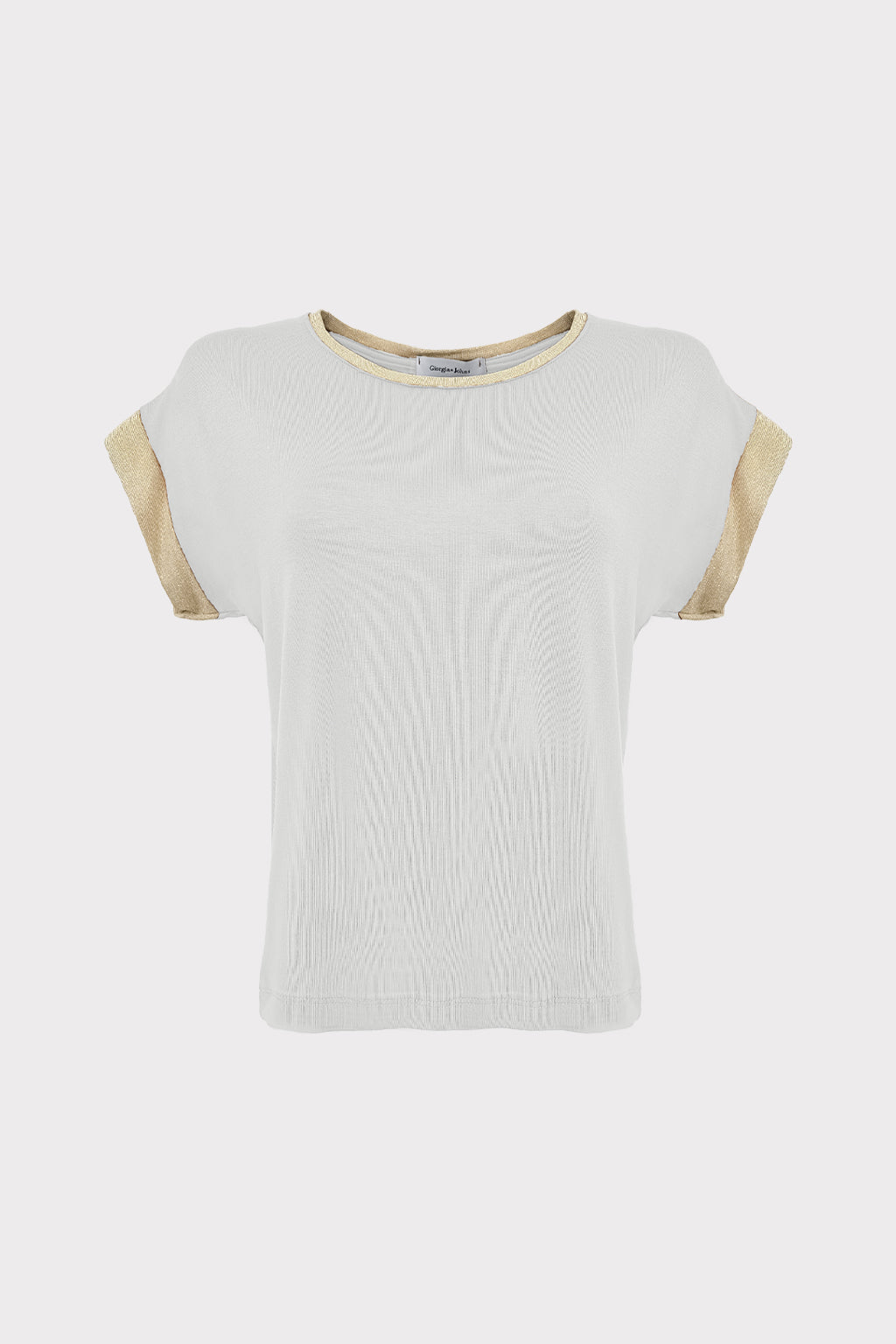 T-shirt girocollo lurex