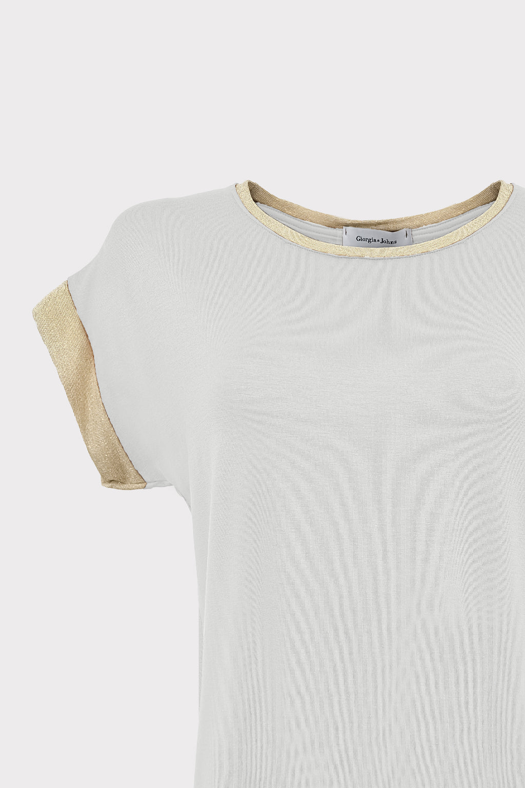 T-shirt girocollo lurex