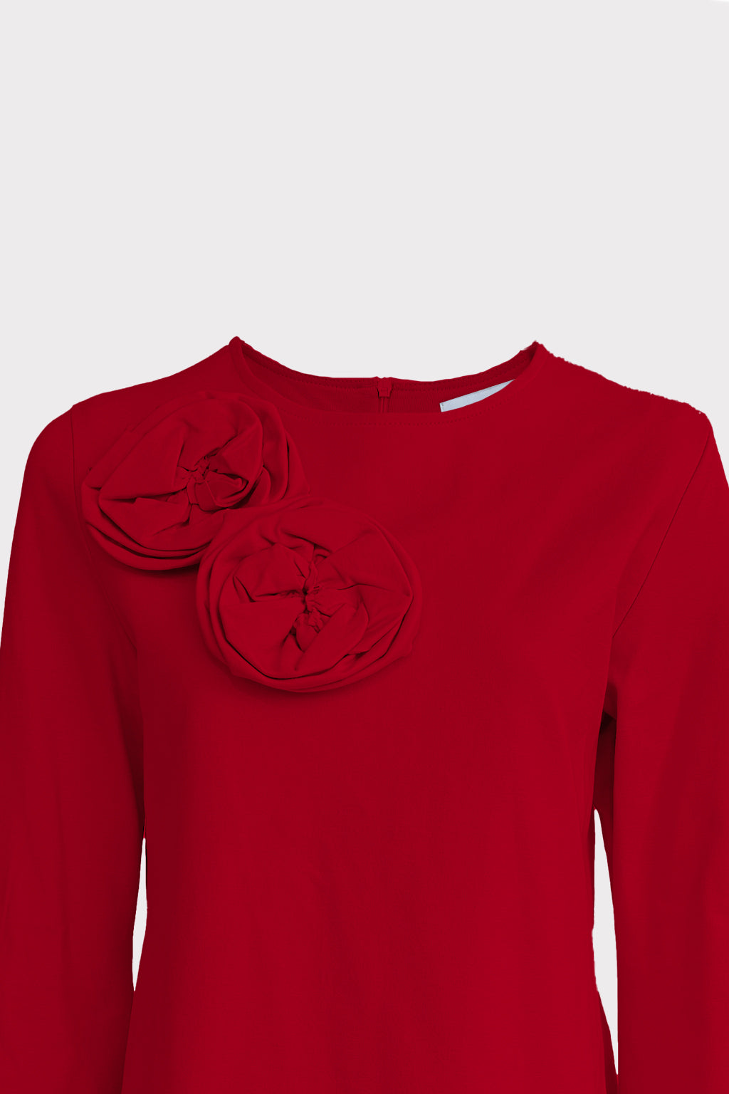 Abito applicazione fiori
