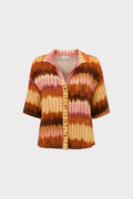 Camicia over stampata