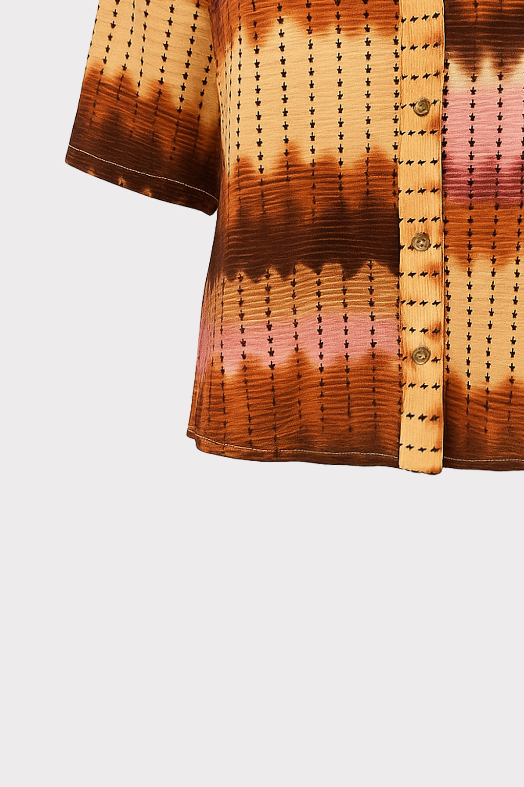 Camicia over stampata