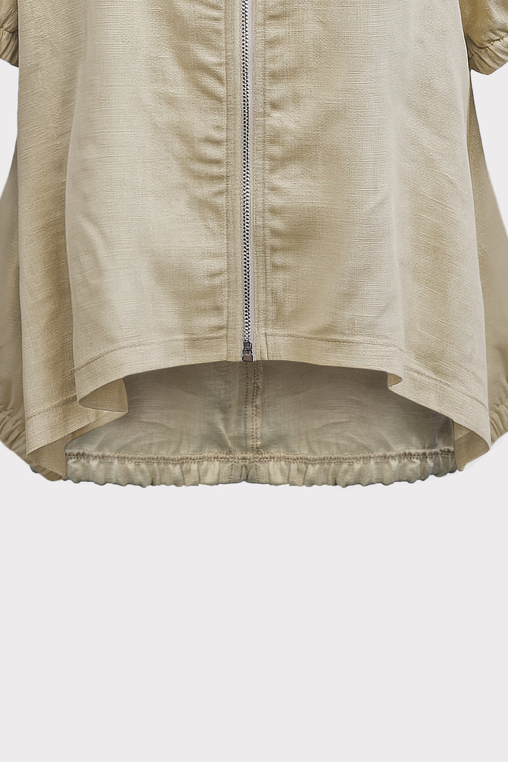 Giacca bomber lino