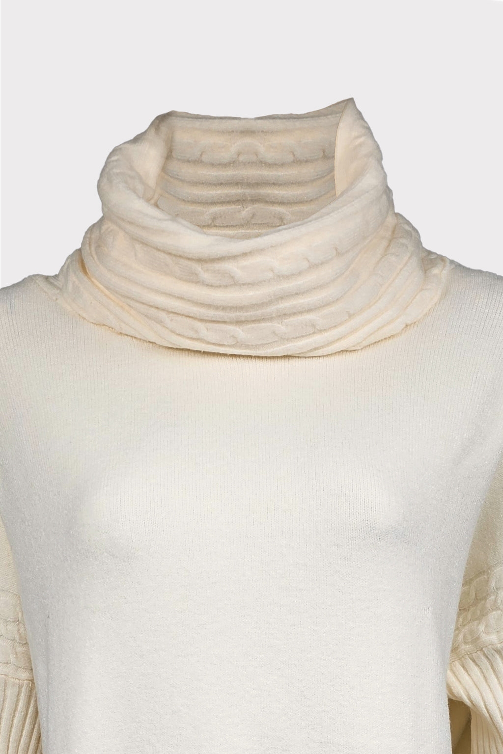 Maglia over dettaglio costina