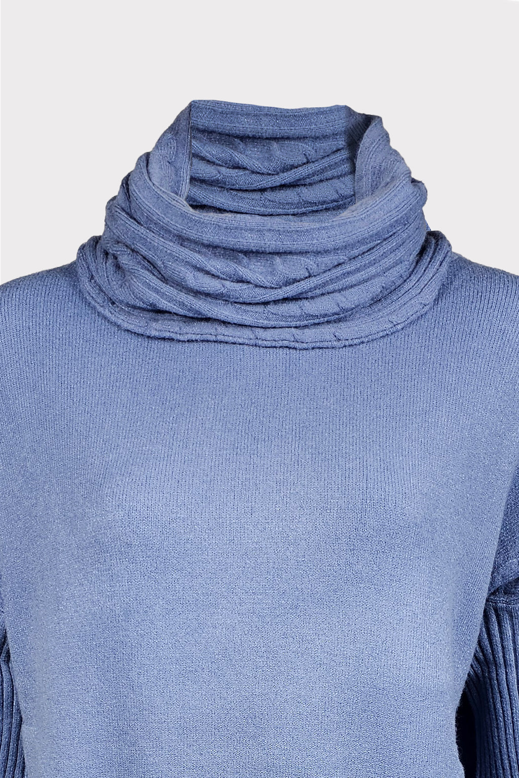 Maglia over dettaglio costina