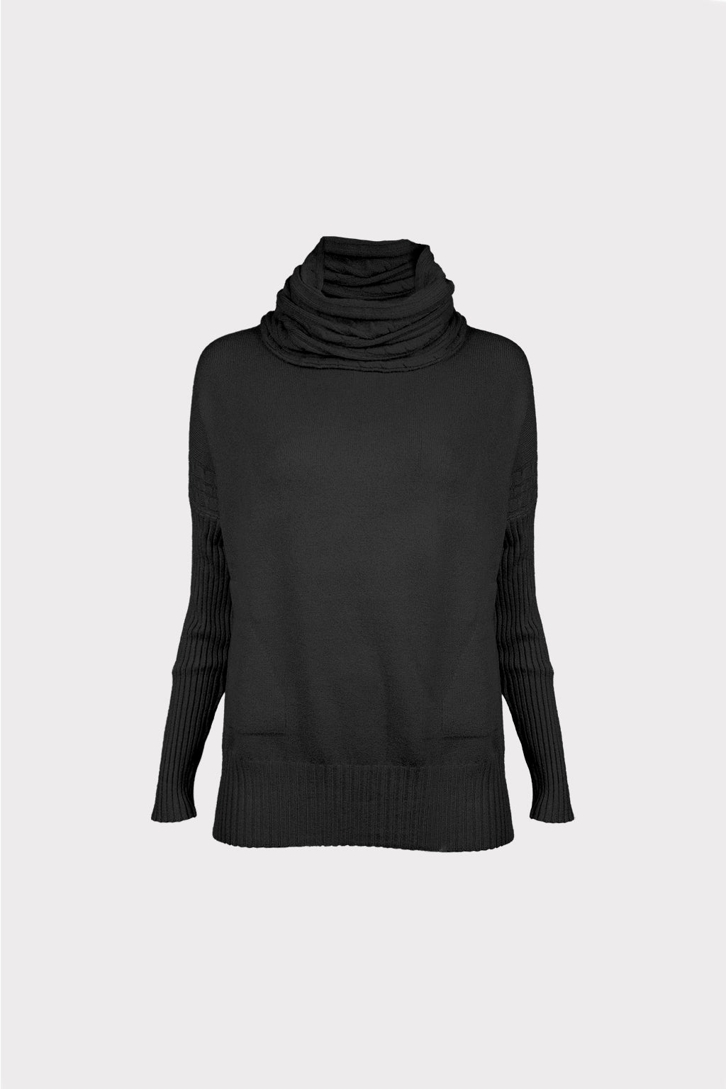 Maglia over dettaglio costina
