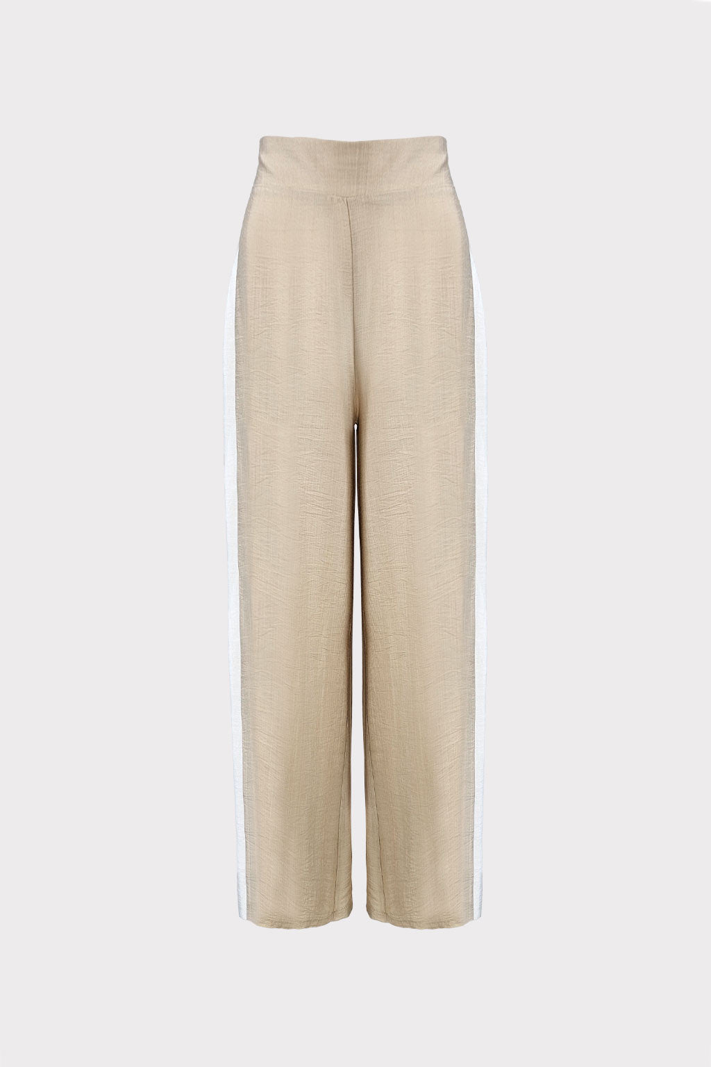 Pantalone profili a contrasto