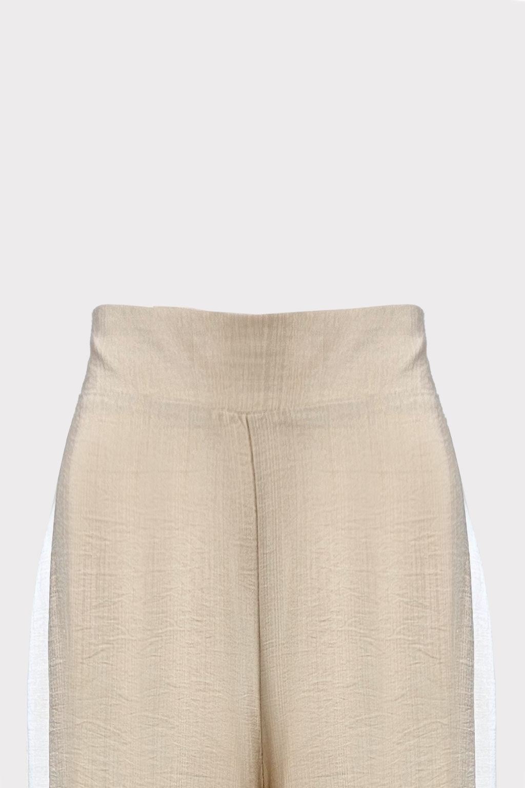 Pantalone profili a contrasto