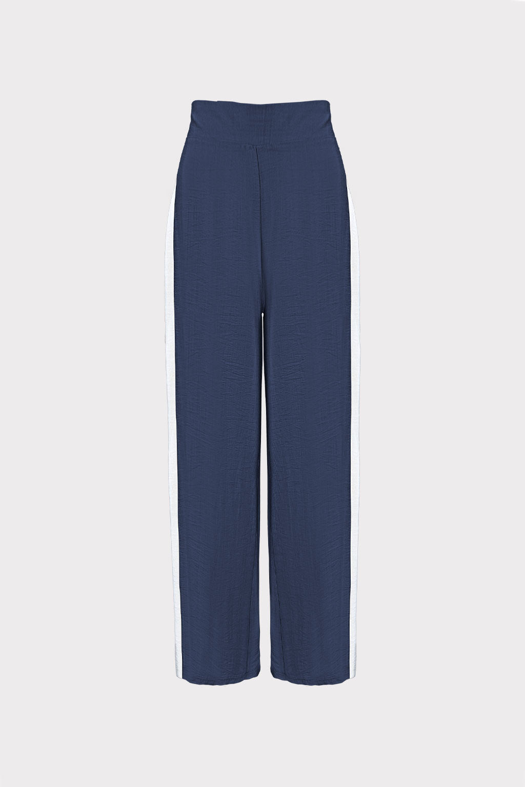 Pantalone profili a contrasto