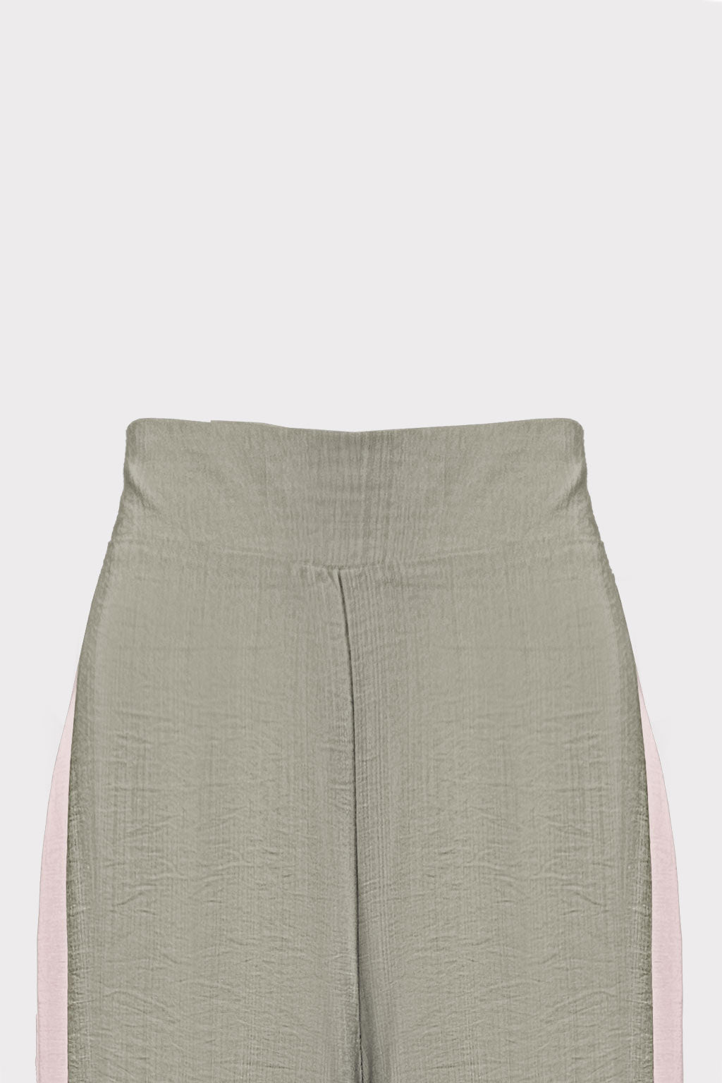 Pantalone profili a contrasto