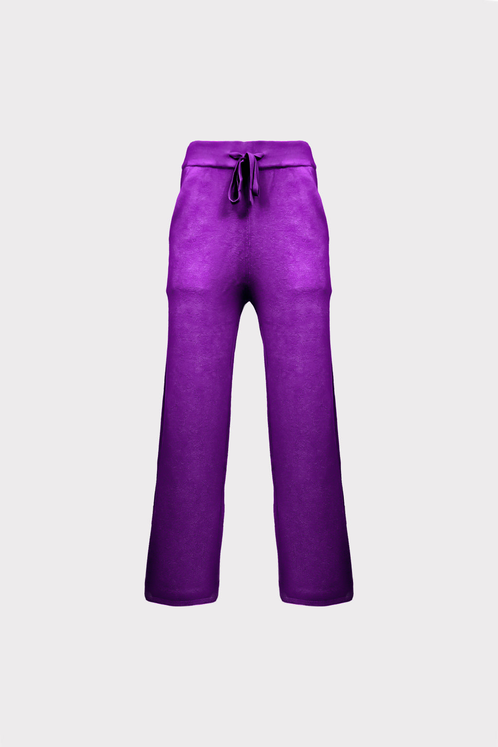 Pantalone costina al fondo