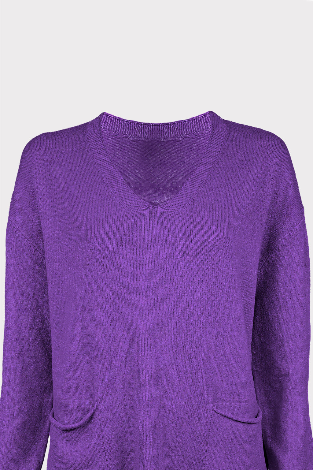 Maglia V con taschini