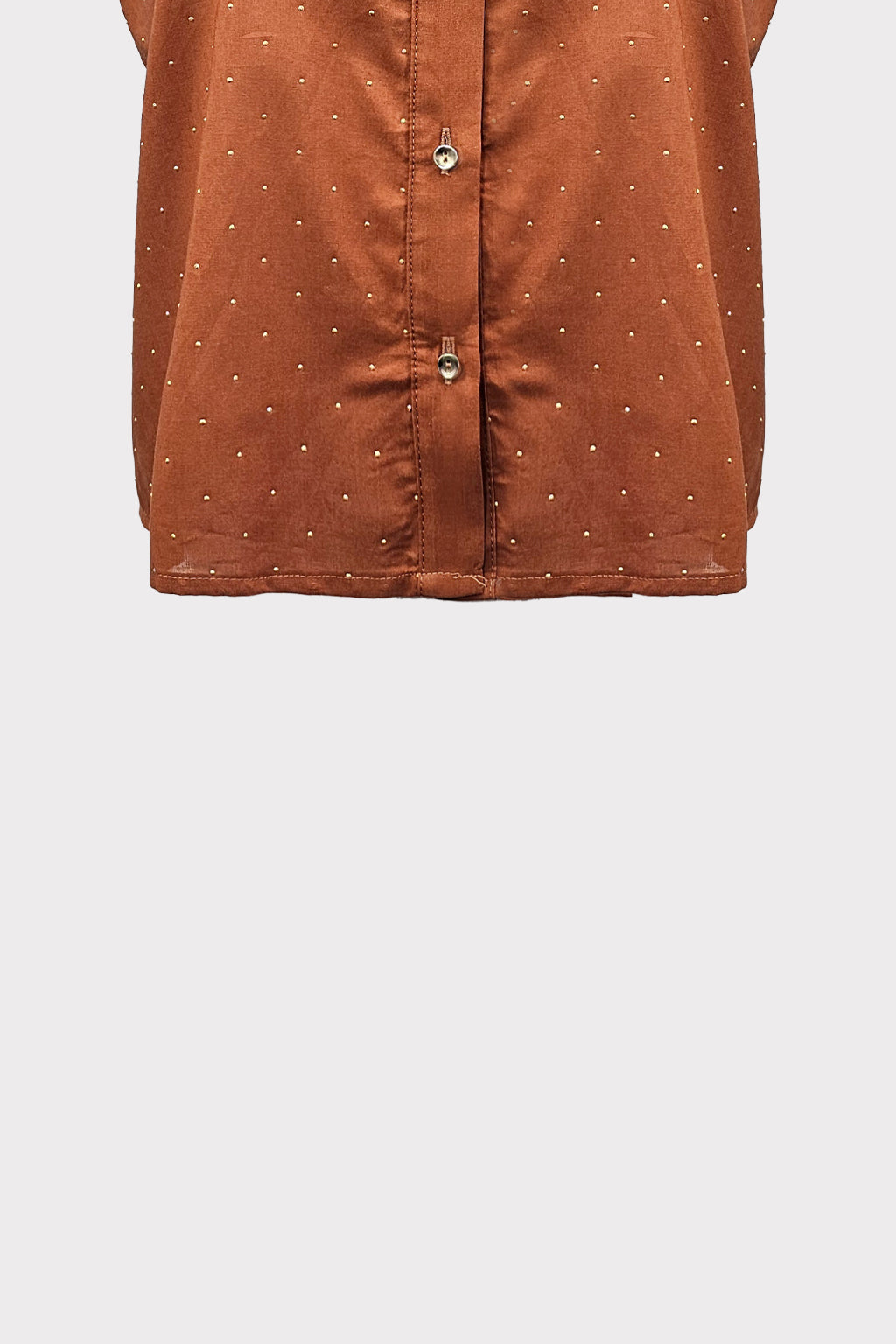 Camicia con borchiette