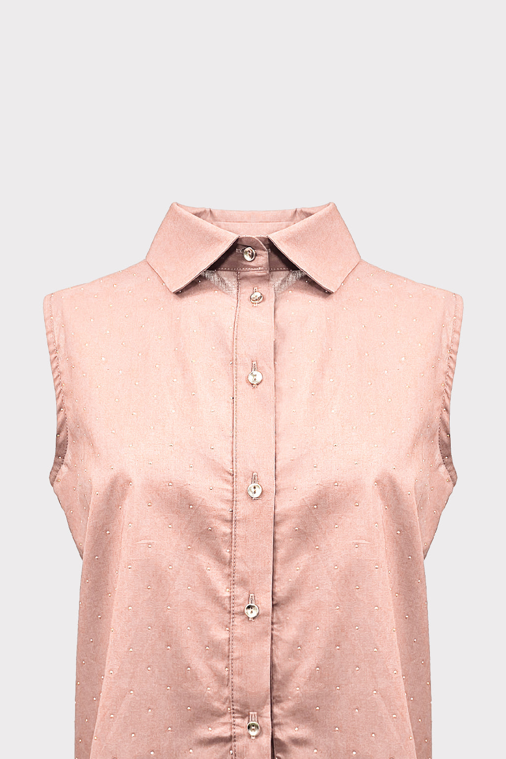 Camicia con borchiette