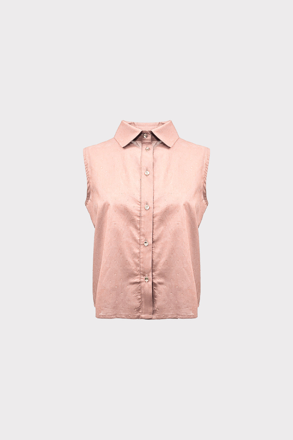 Camicia con borchiette