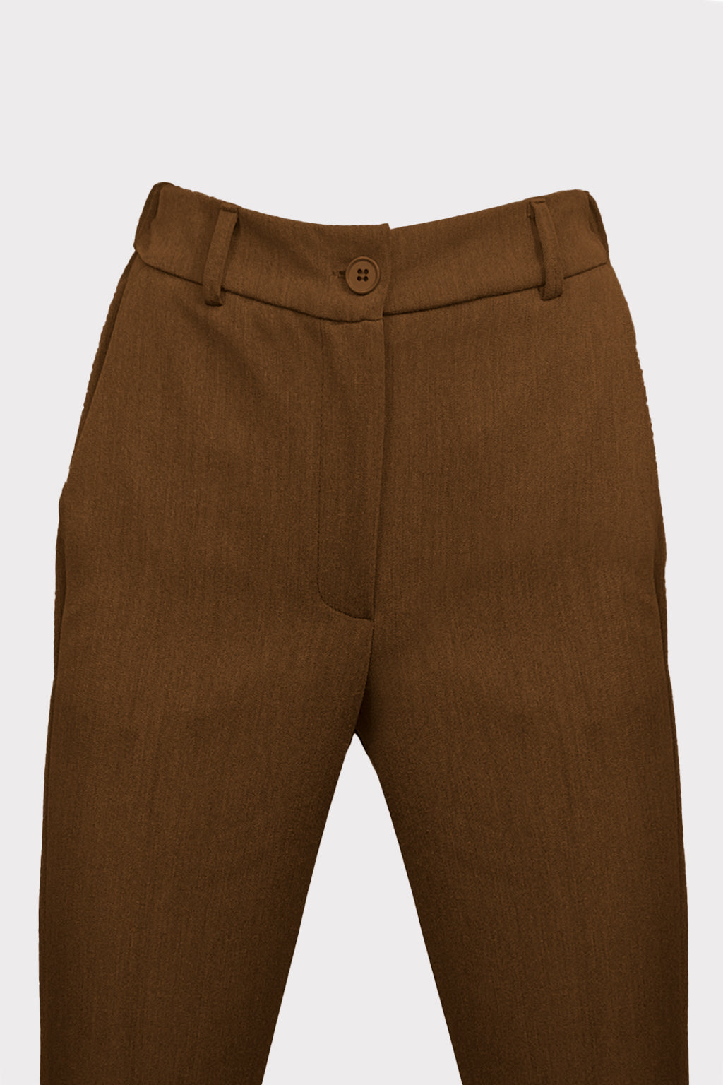 Pantalone con risvolto