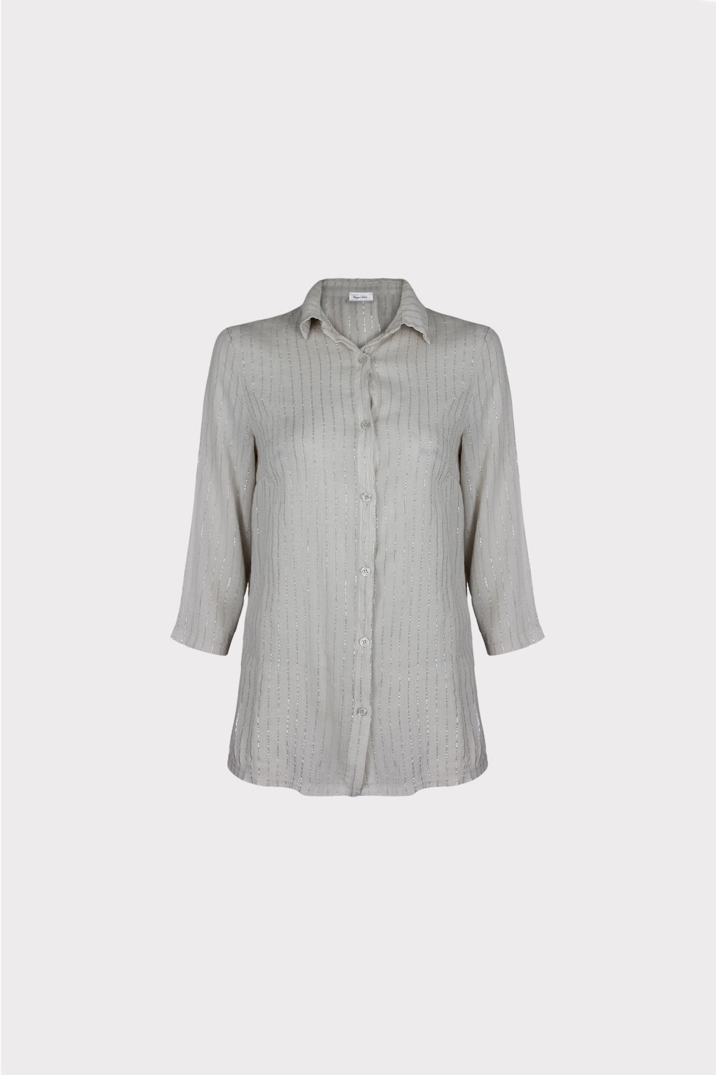 Camicia riga lurex