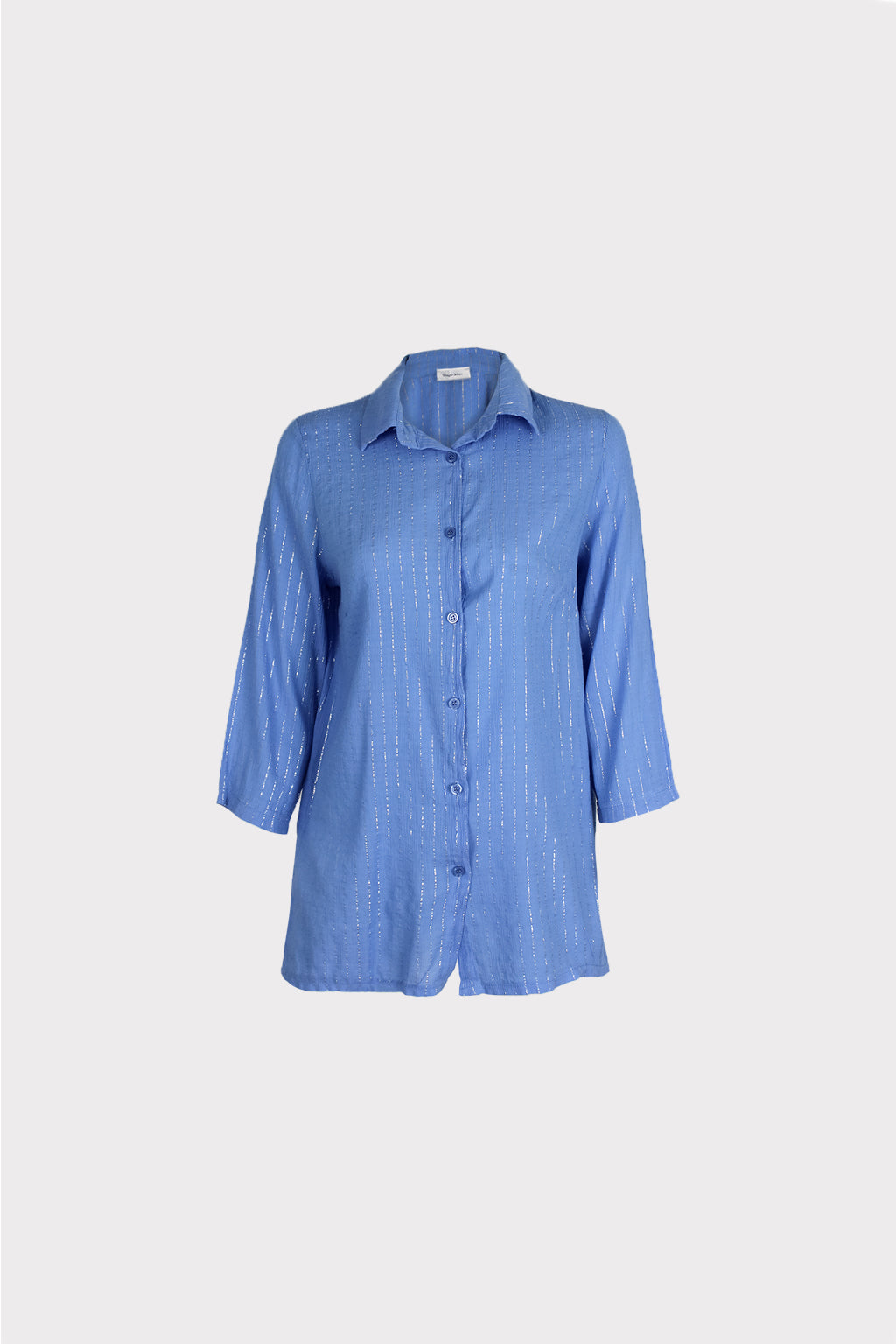 Camicia riga lurex
