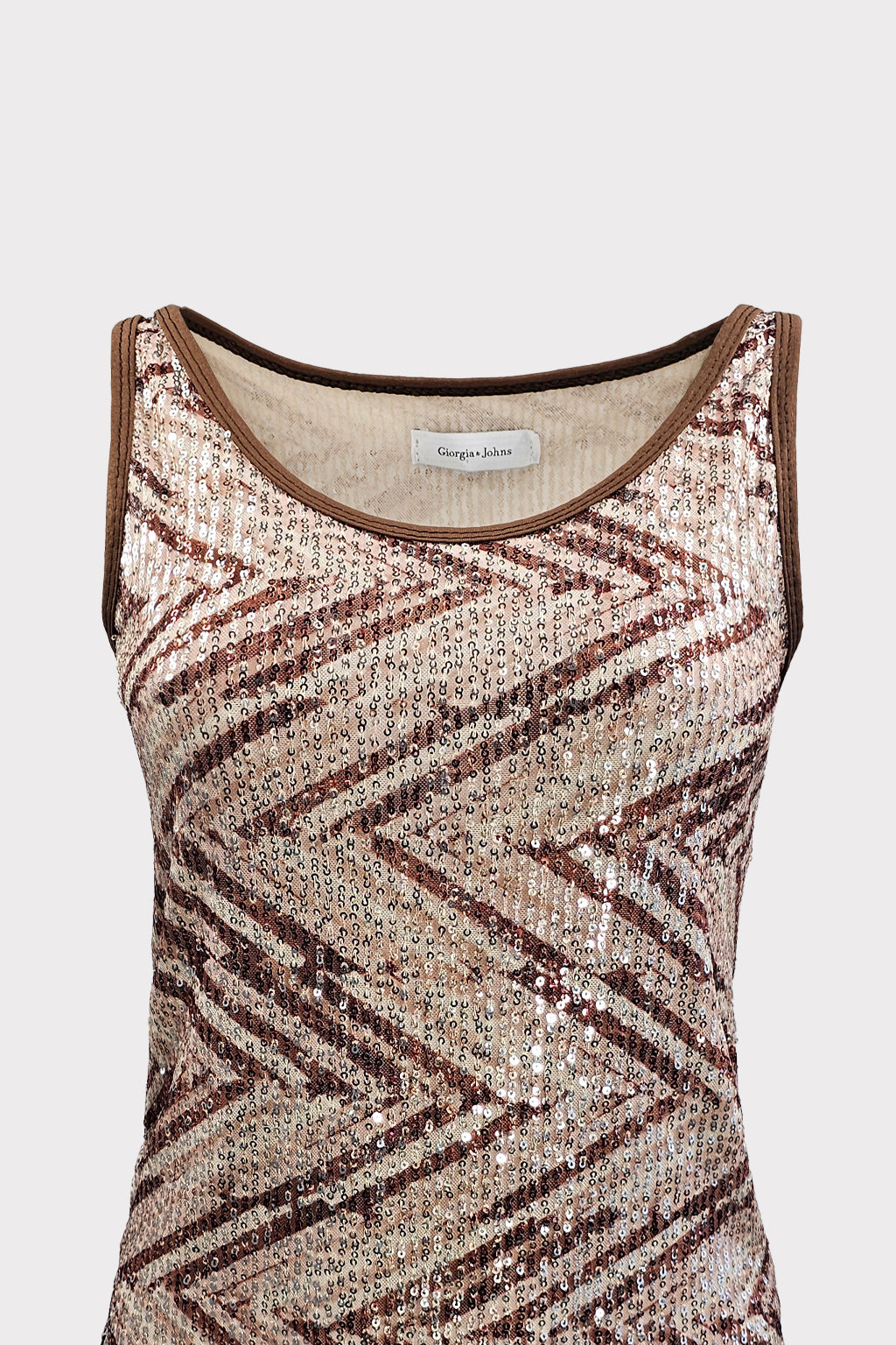 Top con paillettes