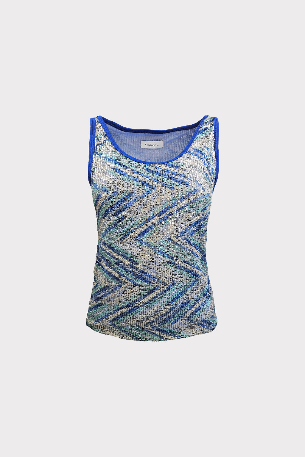 Top con paillettes