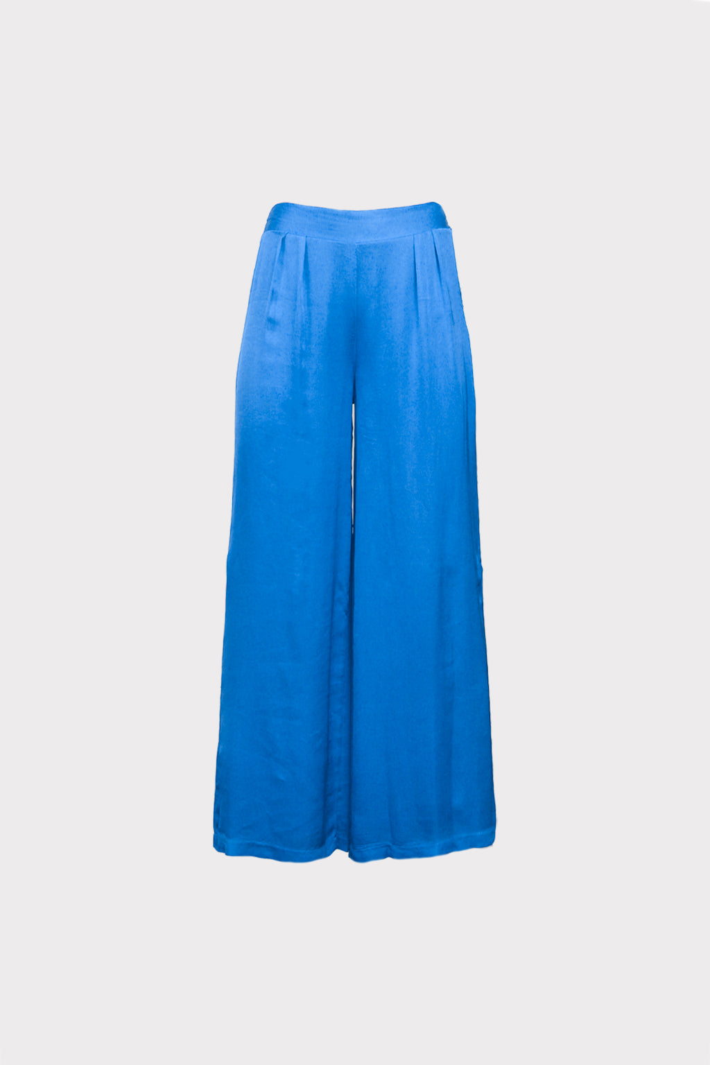 Pantalone pinces raso