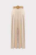Pantalone ampio con pinces