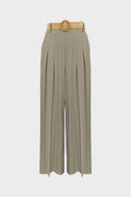 Pantalone ampio con pinces