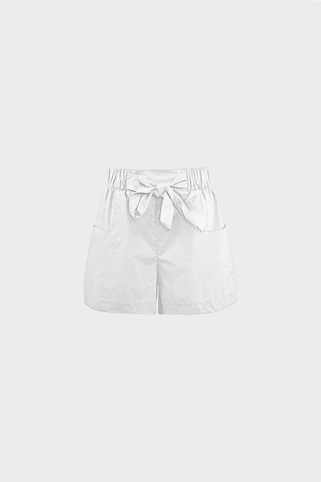 Shorts con fiocco