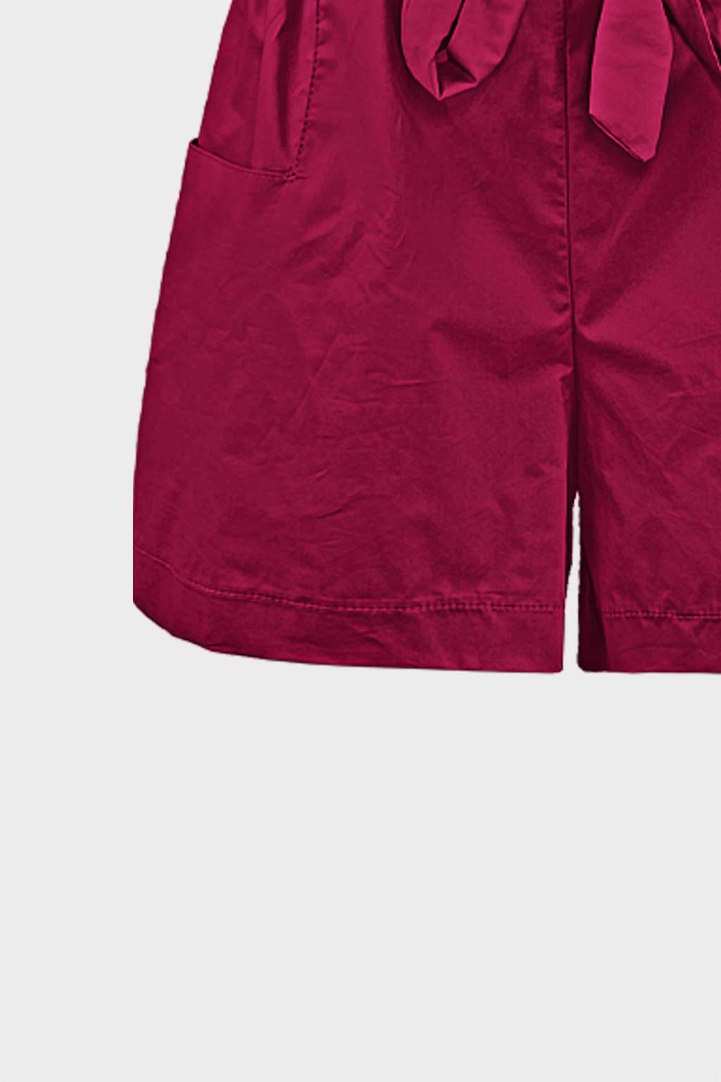 Shorts con fiocco